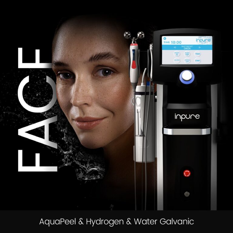 Technique HYDRAJET FACIAL par l’appareil INPURE